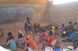 Eleves en salle de classe